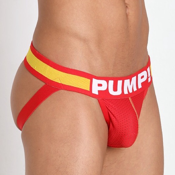 Pump Other - Pump Red/Yellow Jockstrap - New